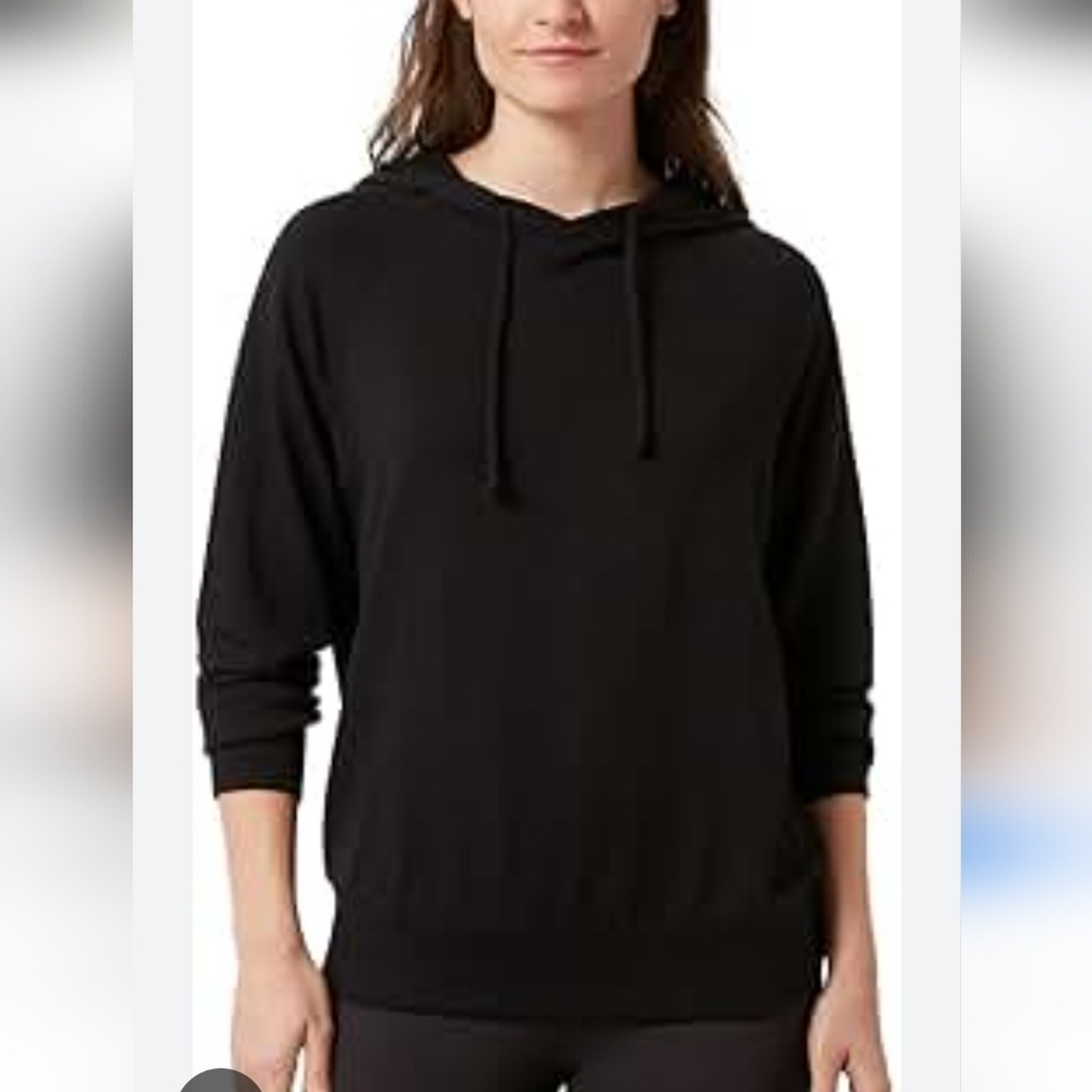 EDDIE BAUER Pullover Long Sleeve Hooded Sweatshirt Super Soft Women's Size Small
